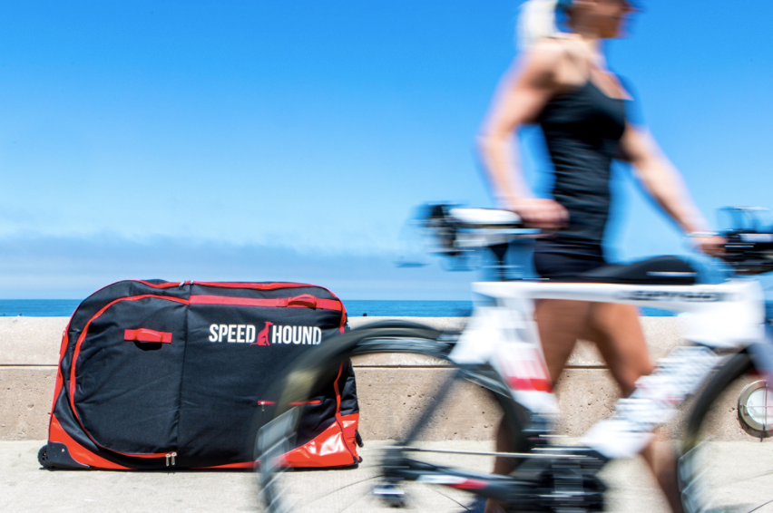 FREEDOM Bike Travel Bag - Jet Black/Red