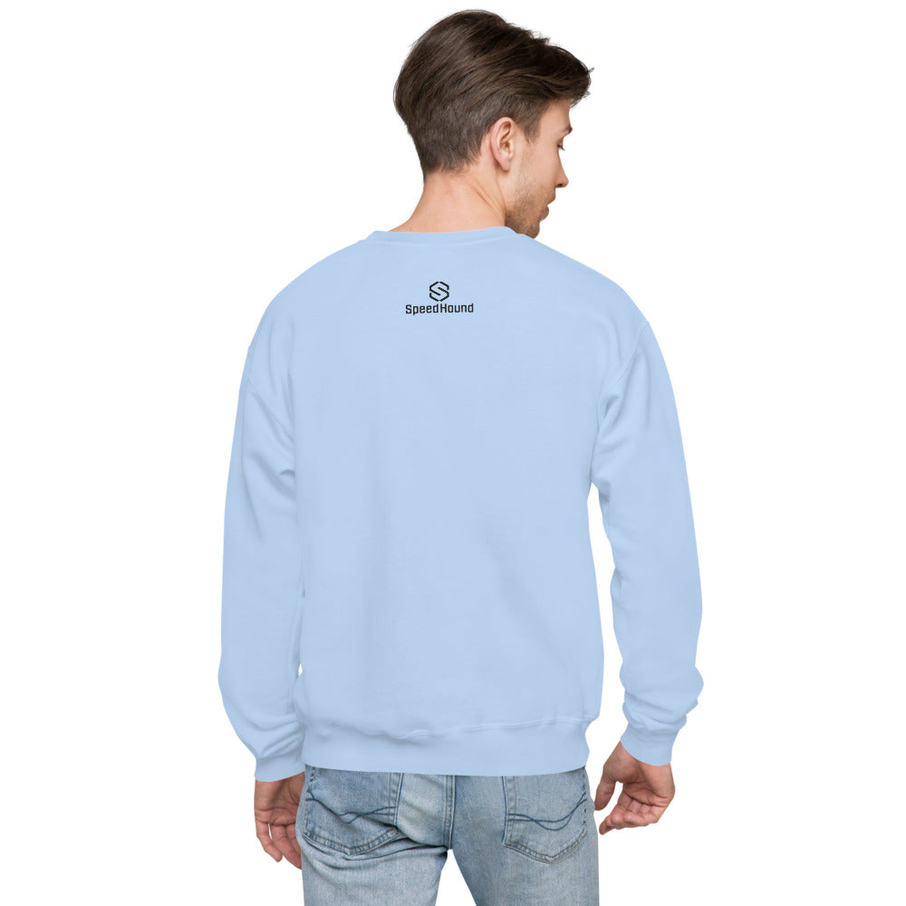 I Eat Hills for Breakfast (Unisex fleece sweatshirt)