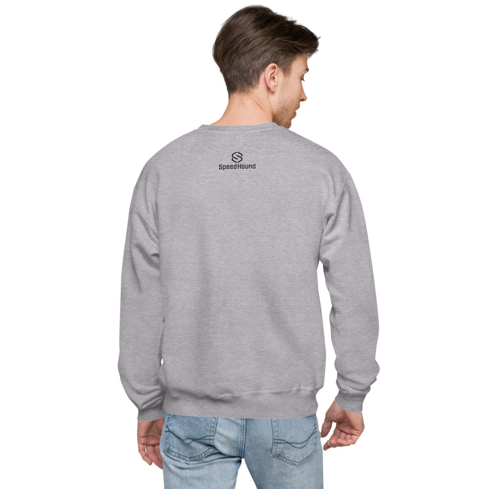 I Eat Hills for Breakfast (Unisex fleece sweatshirt)