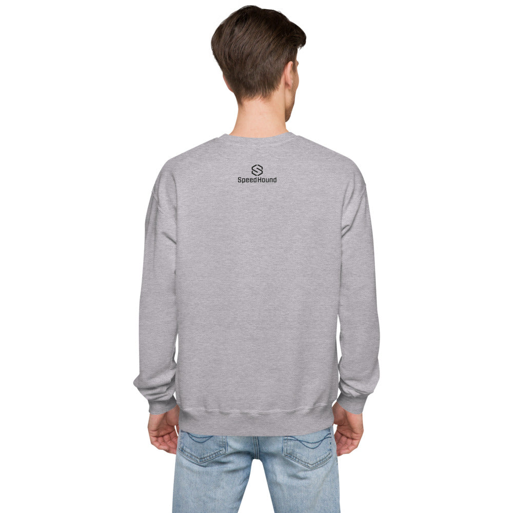 I Eat Hills for Breakfast (Unisex fleece sweatshirt)