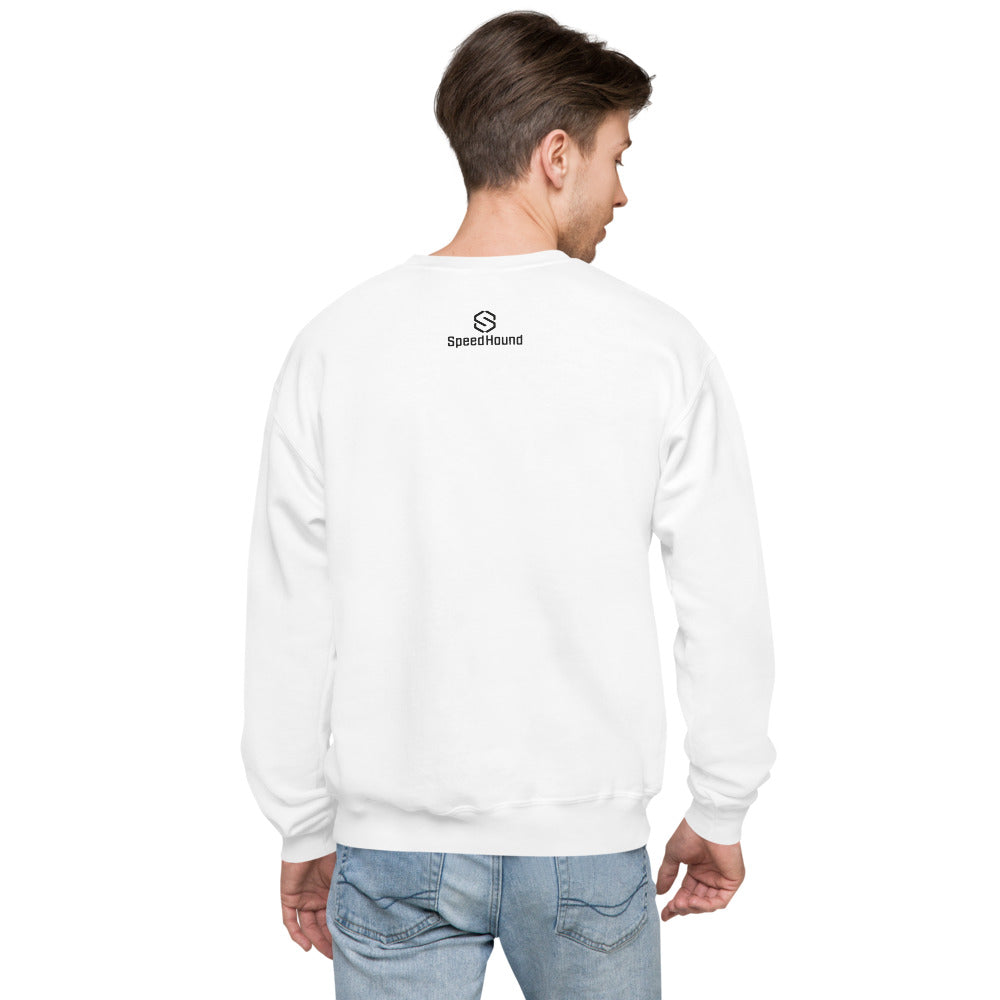 I Eat Hills for Breakfast (Unisex fleece sweatshirt)