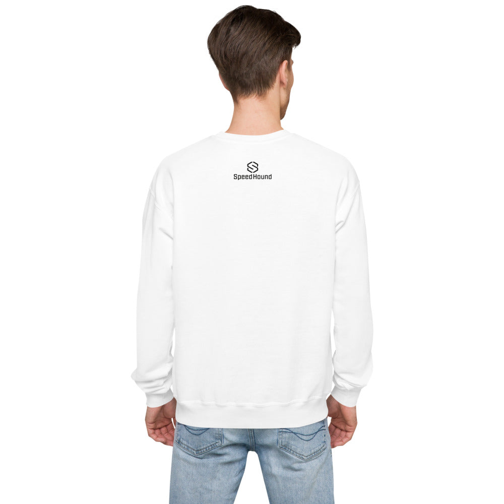 I Eat Hills for Breakfast (Unisex fleece sweatshirt)