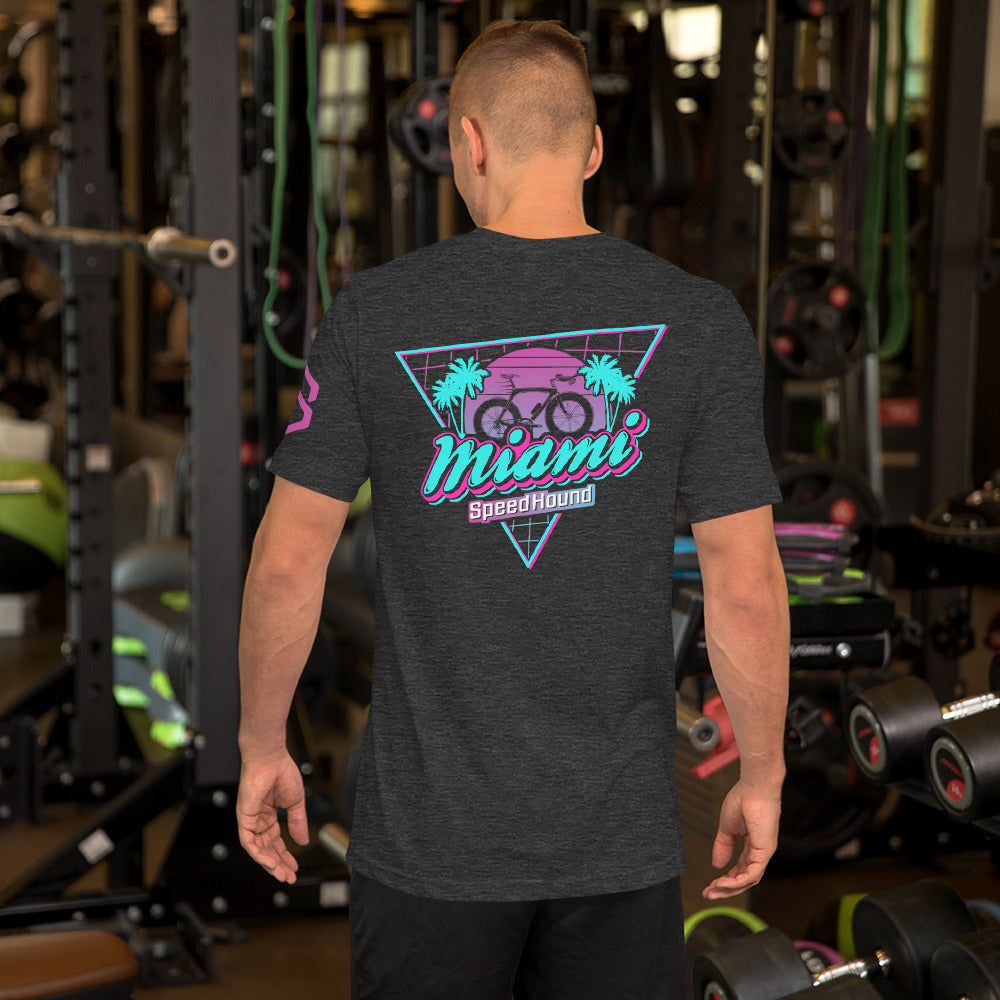 Miami Triathlon Speed Hound (Unisex T-Shirt)