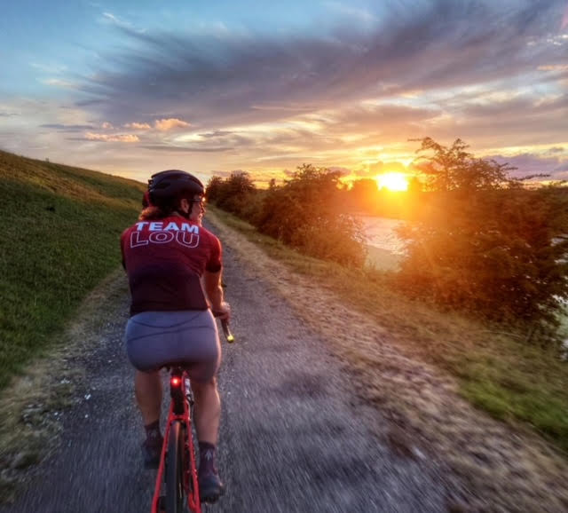 How Kate used recovery technology to complete 17 hours of cycling for 17 days