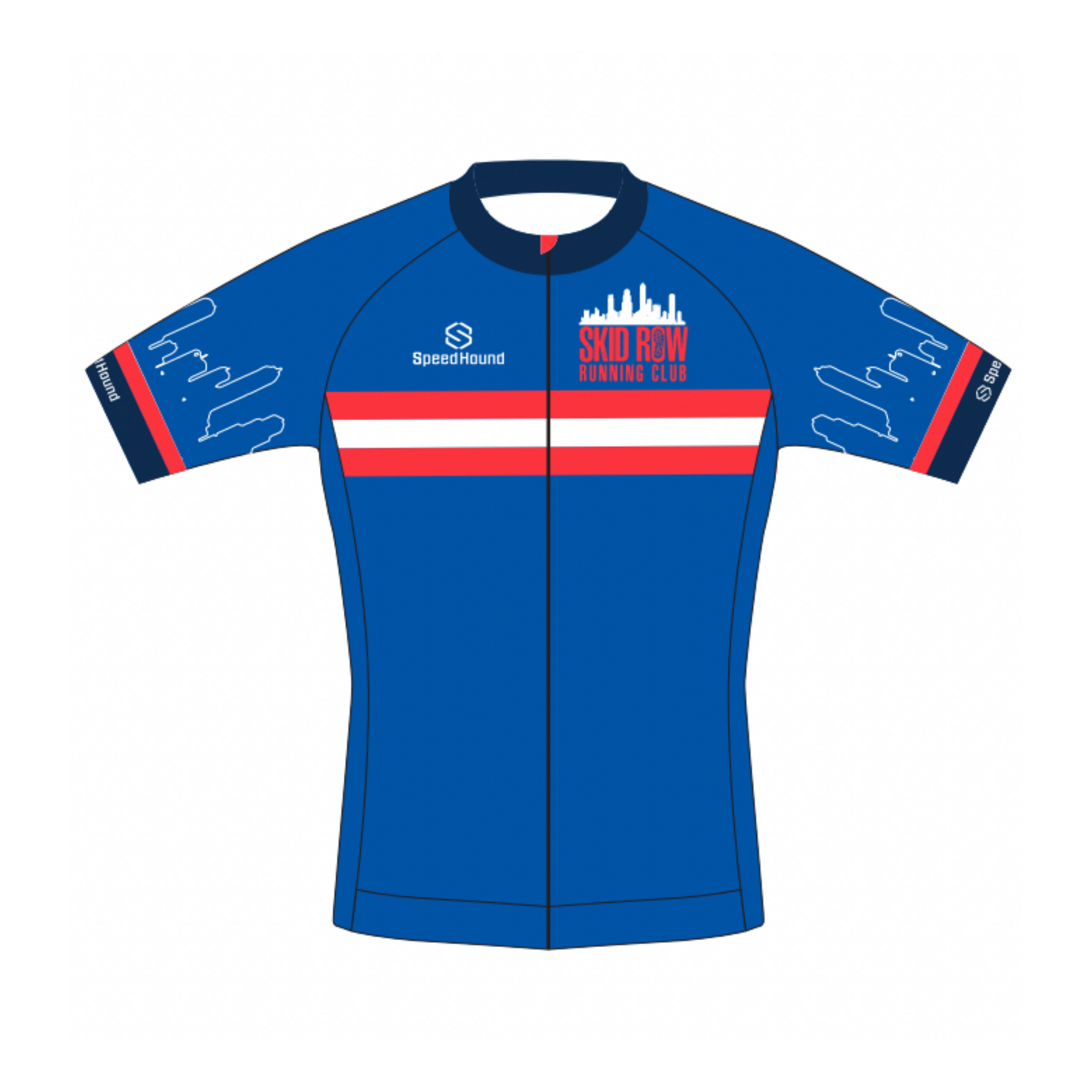 Limited Edition Skid Row Men's Cycling Jersey - The Speed Hound
